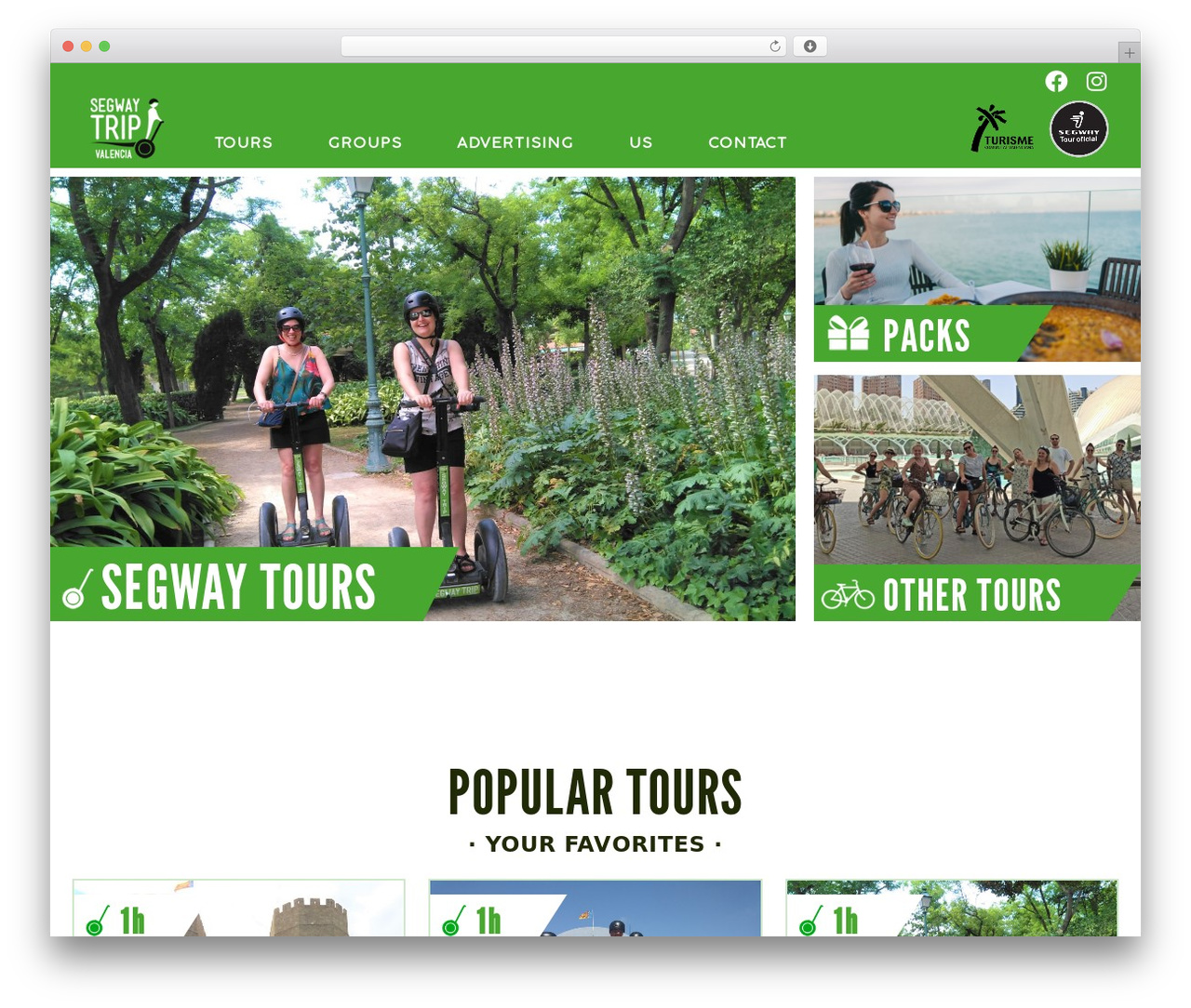 Hello Elementor WordPress theme - segwaytripvalencia.com