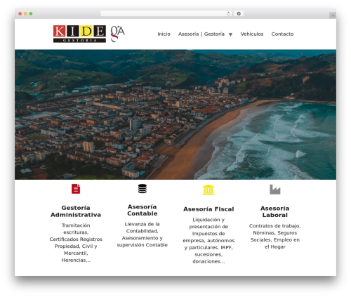 Hello Elementor WordPress theme - gestoriakide.com