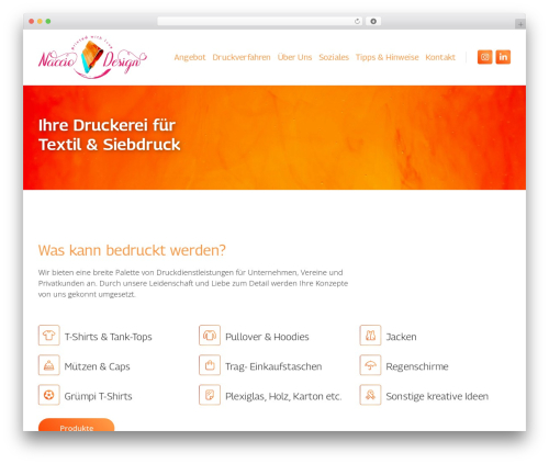 Theme WordPress nacciodesign - naccio-design.ch