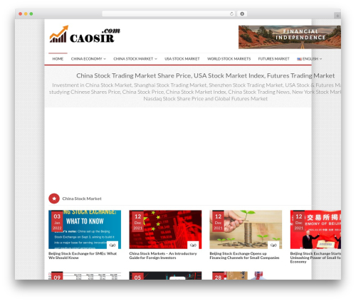 Theme WordPress CaoSir - caosir.com