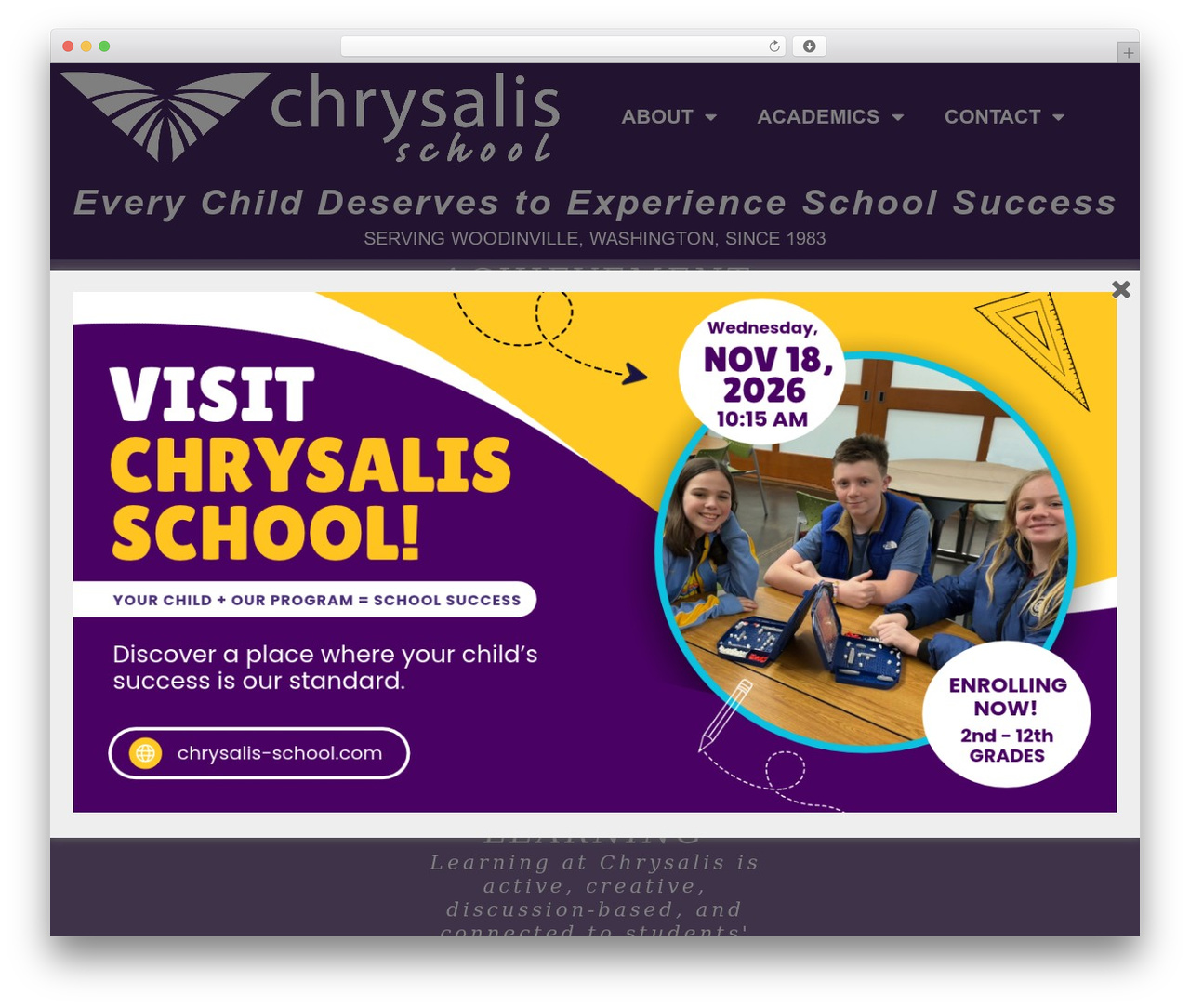 Theme WordPress Centric Theme - chrysalis-school.com