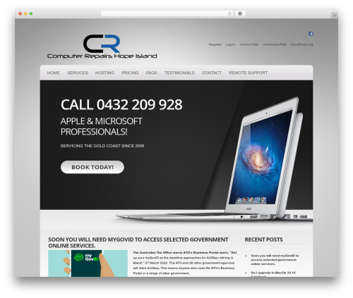theme1591 WordPress theme - crhi.com.au