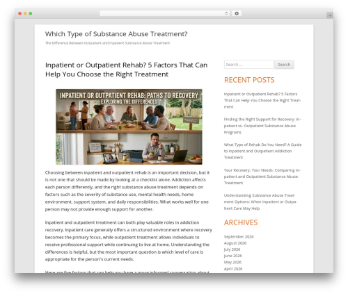 Tiny Framework free WordPress theme - creativecounselingonline.com