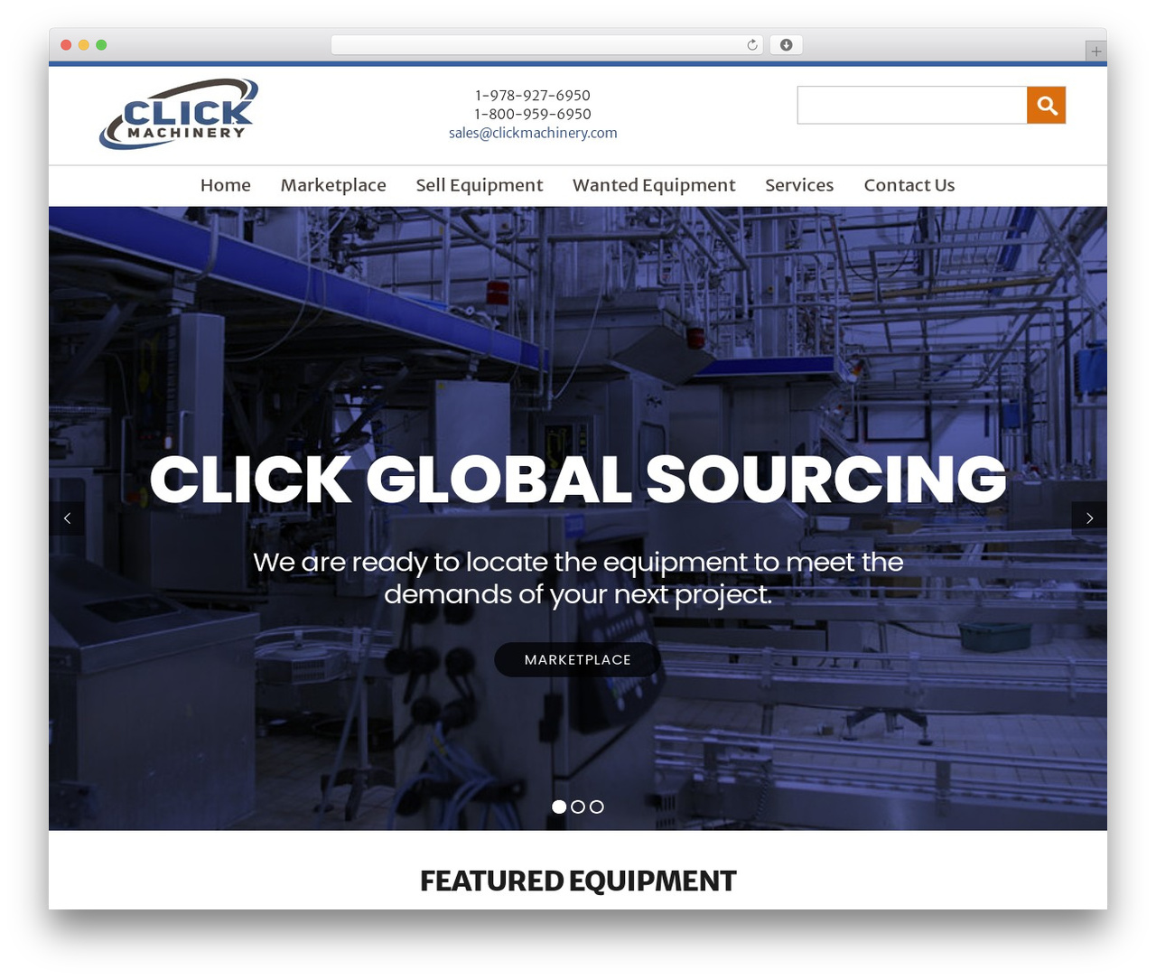 VanquishLA theme WordPress - clickmachinery.com