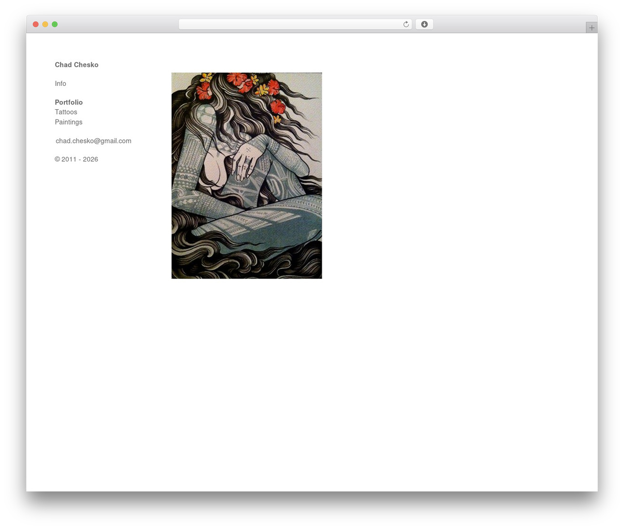 WordPress theme Expositio Theme - chadcheskotattoo.com