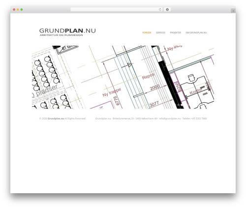 WordPress theme Filtered - grundplan.nu