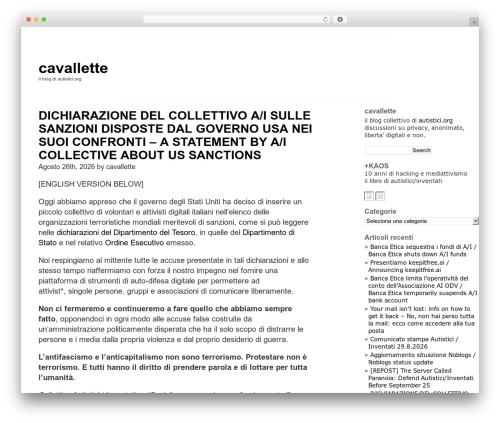 Eu compliance WordPress plugin - cavallette.noblogs.org