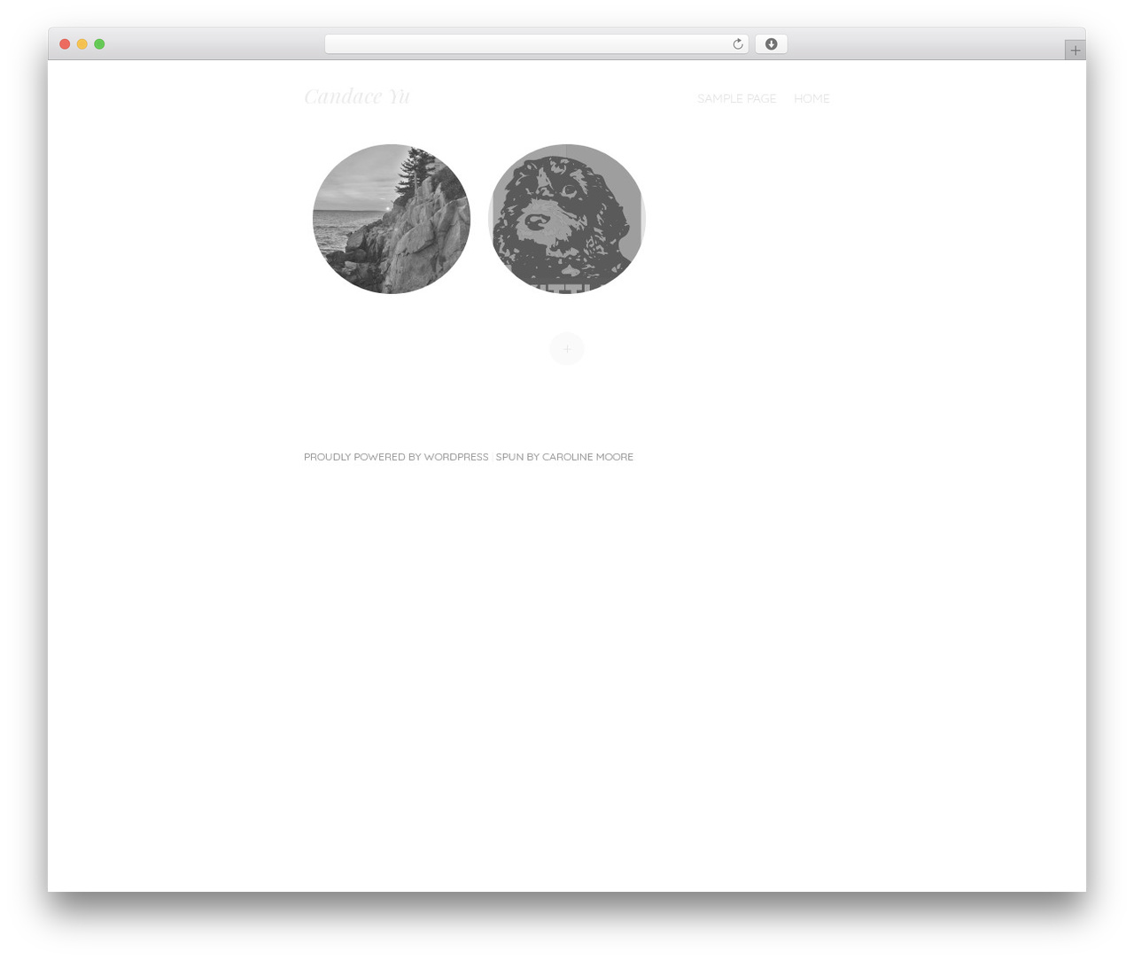 WordPress website theme Spun - candaceyu.com WordPress website theme Spun - candaceyu.com
