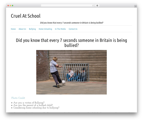 Bartleby WordPress theme - cruelatschool.co.uk