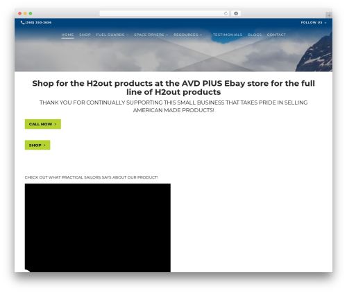 Beacon Theme WordPress theme design - h2out.com