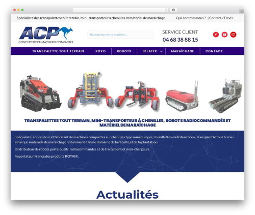 Beaver Builder Theme theme WordPress - acpmateriel.com