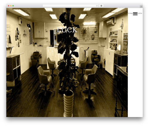 Best WordPress theme LUCK - luck-tokyo.com
