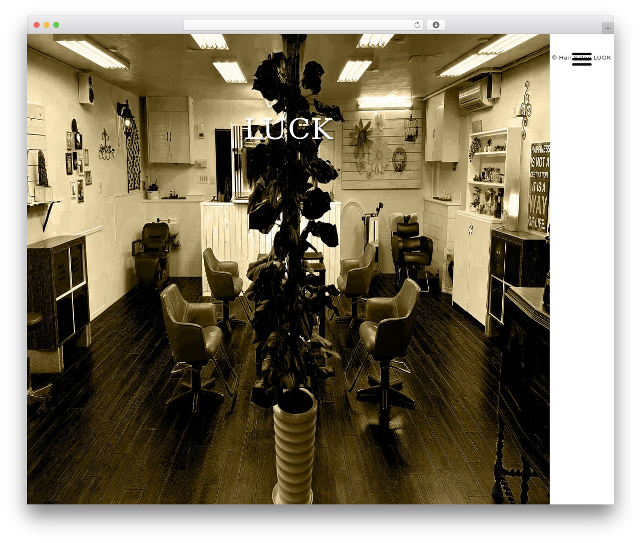 Best WordPress theme luck - luck-tokyo.com