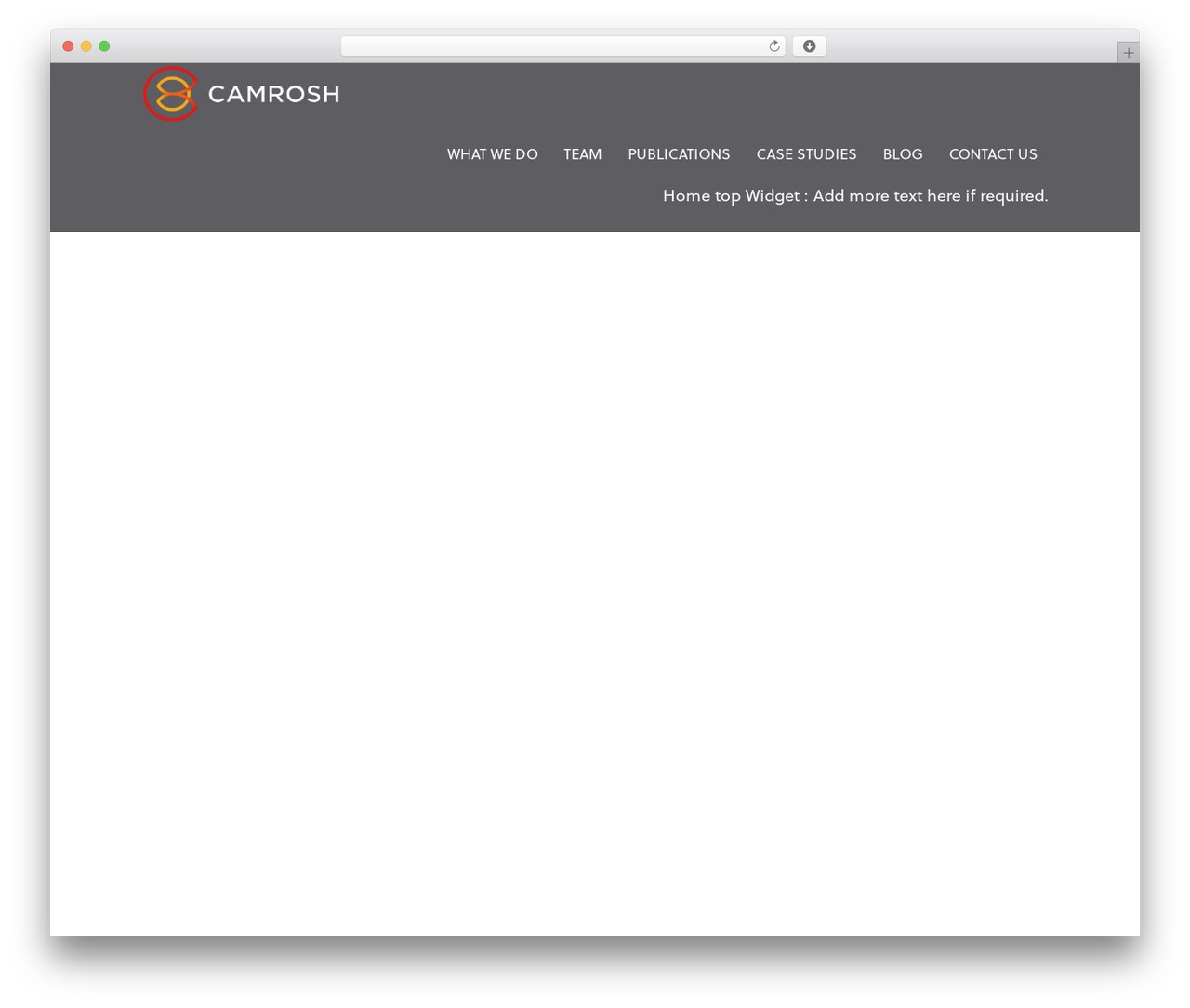 Genesis theme WordPress - camrosh.com Genesis theme WordPress - camrosh.com