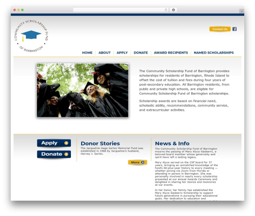 CFS Theme WordPress theme - csfofbarrington.com