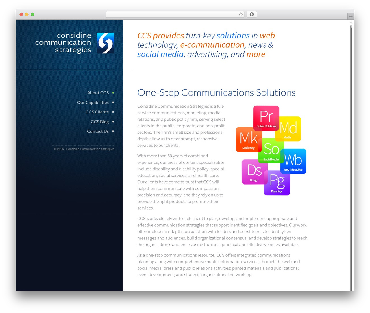 Deploy WordPress Theme theme WordPress - considinecommunications.com