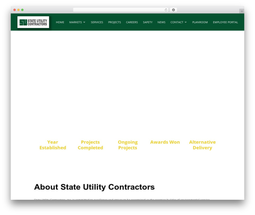 Divi WordPress theme - sucontractors.com