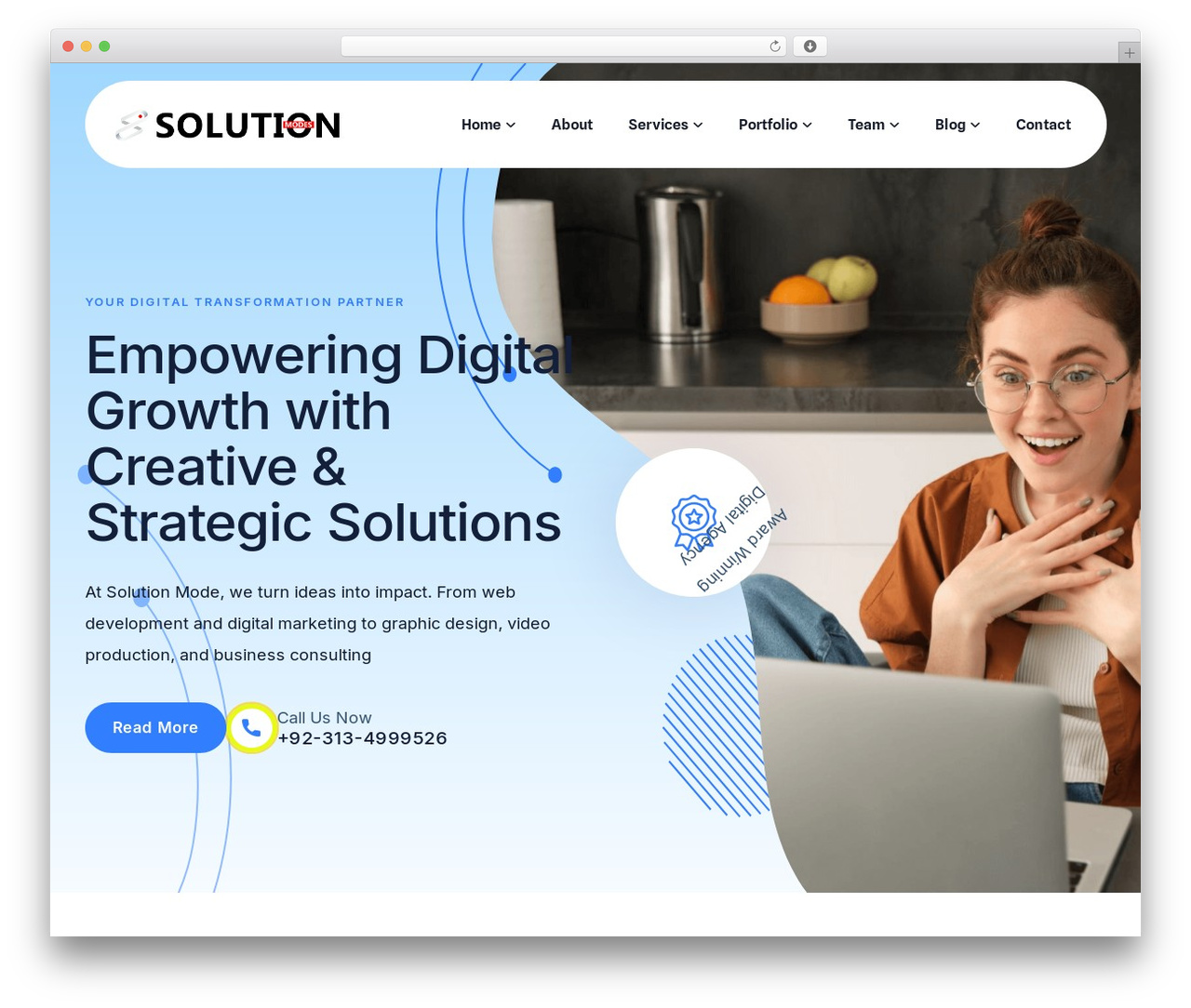 Ekobyte WordPress theme - solutionmodes.com