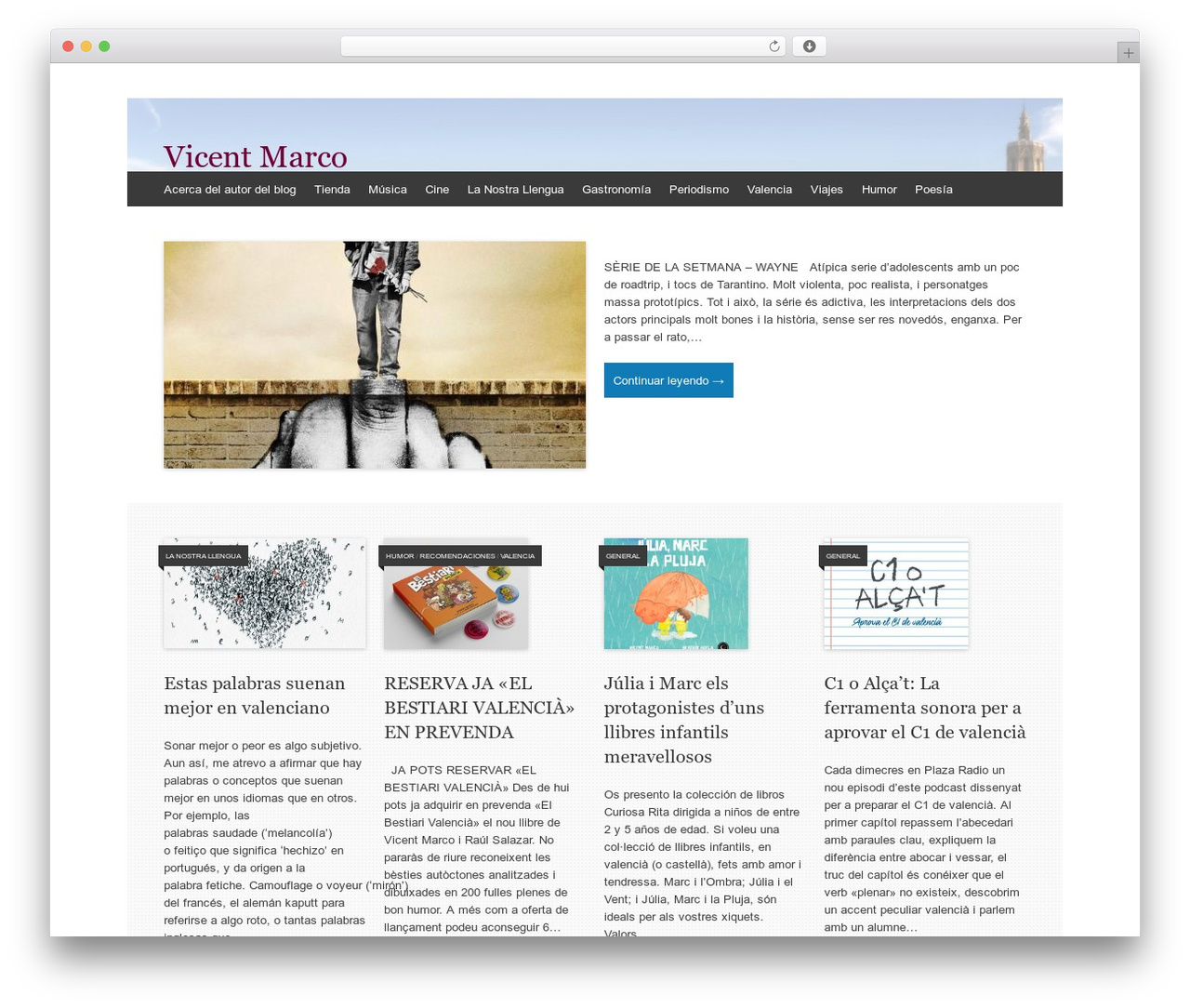 Expound theme WordPress - vicentmarco.com Expound theme WordPress - vicentmarco.com