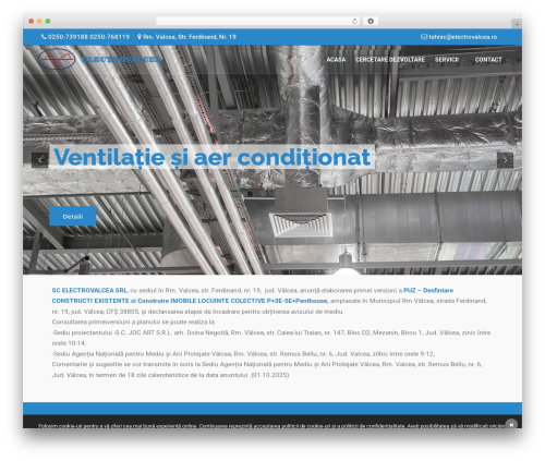 Layers for Elementor WordPress theme design - electrovalcea.ro