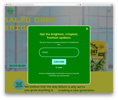 Gravity forms zero spam WordPress plugin - brightfarms.com