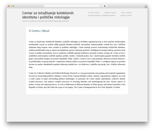 Sidekick WordPress theme - cikipm.org