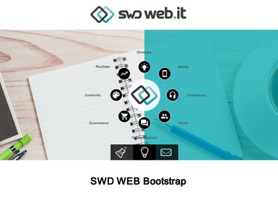 SWD WEB Bootstrap WordPress theme by SWD WEB - Demetrio