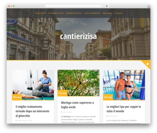 Theme WordPress Alizee - cantierizisa.it
