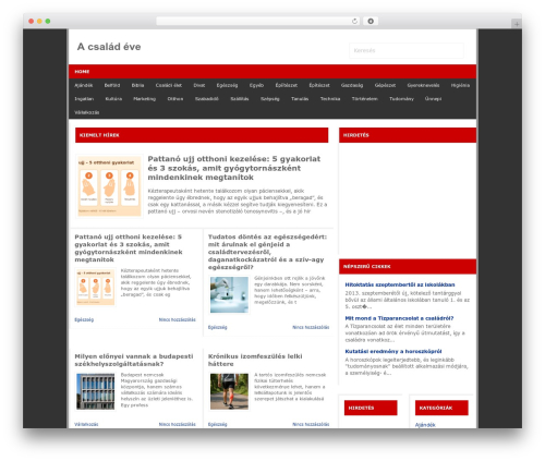 Theme WordPress Gemer - csaladeve.hu