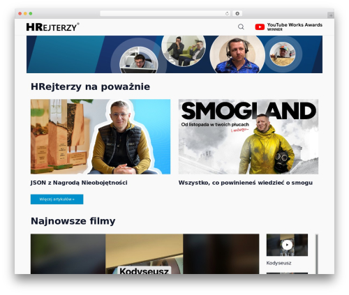Theme WordPress Tuber - hrejterzy.com Theme WordPress Tuber - hrejterzy.com