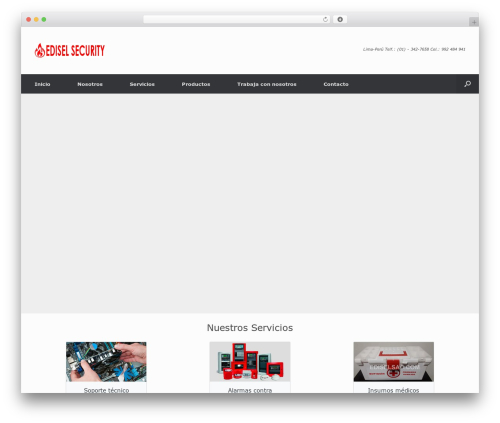 Vantage WP theme - ediselsac.com