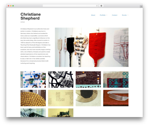 WordPress theme Hatch - christianeshepherd.com