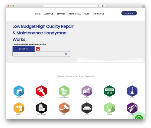 Animated floating chat button WordPress plugin - hewadkarigarservices.com
