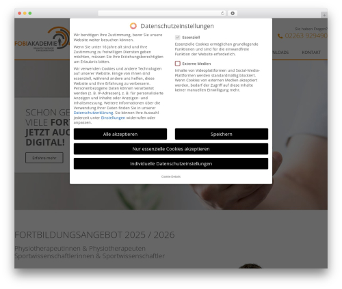 Wavepoint tools WordPress plugin - fobiakademie.de