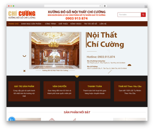 WordPress theme Flatsome - noithatchicuong.com