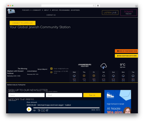 WordPress theme Hello Elementor - chaifm.com