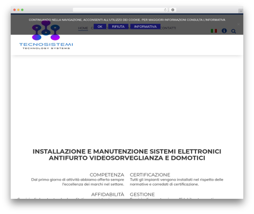 WordPress theme tecnosy - tecnosistemi.tech