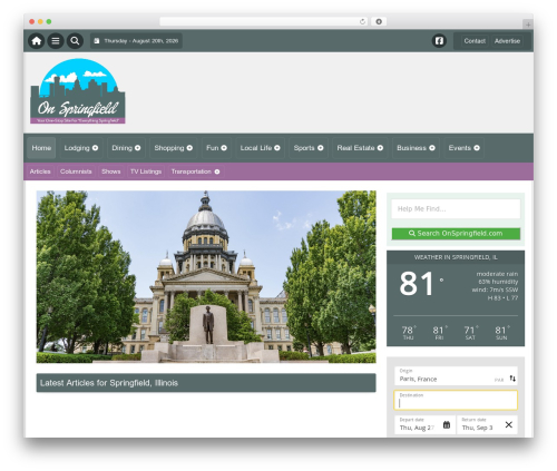 Syndication toolbox WordPress plugin - onspringfield.com