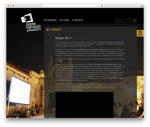 CPM WordPress theme - cinemaemmovimento.ica-ip.pt