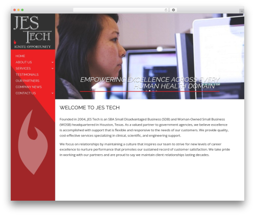 Divi WordPress theme - jestechllc.com