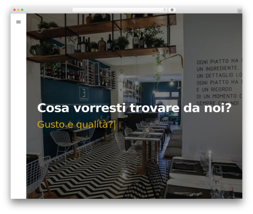 Gastro WordPress theme - retrobottegatreviglio.com