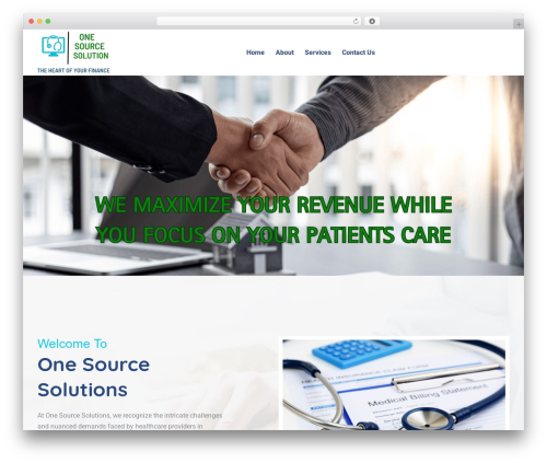 Medixi WordPress theme - ossphysicians.com