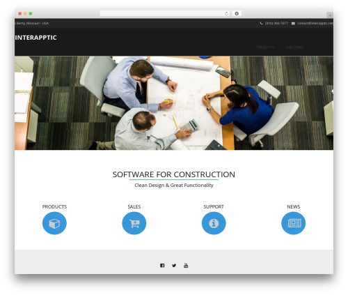 Modality top WordPress theme - interapptic.net Modality top WordPress theme - interapptic.net