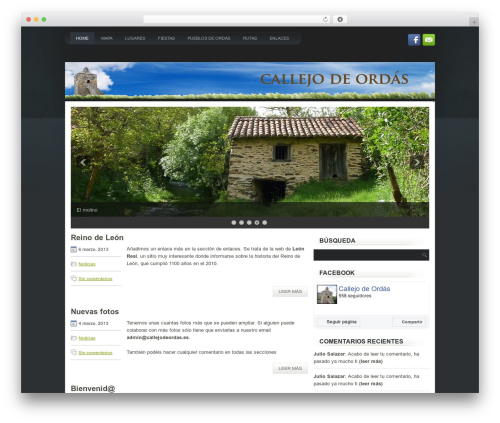 Pravda theme WordPress - callejodeordas.es