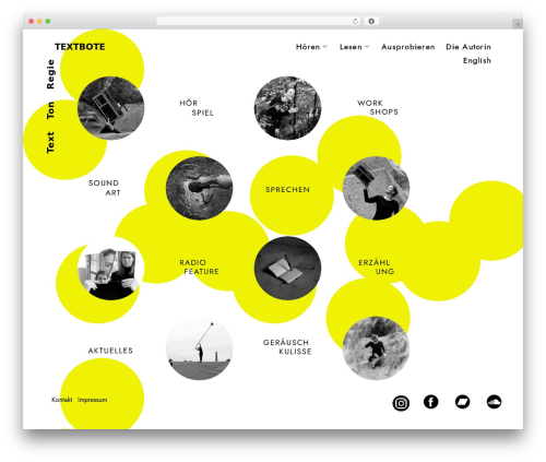 Spun WordPress theme - carinapesch.de
