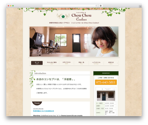 Theme WordPress theme2014 - ccc-hair.jp