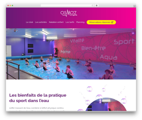 Vital WordPress theme - osmoz-aquaclub.fr