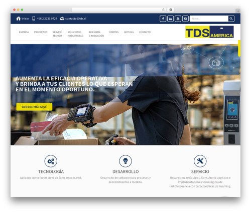 WordPress theme Generic Theme - tds.cl