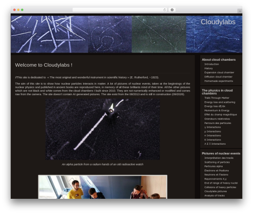 WordPress theme Open Sourcerer - cloudylabs.fr