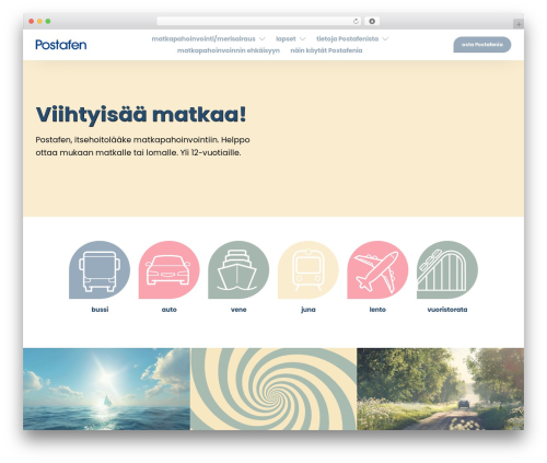 WordPress theme Postafen - postafen.fi